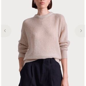 Apiece Apart SOFTEST TISSUE WEIGHT SWEATER